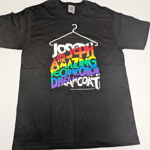 Black Short Sleeve Tee with Vibrant Graphic - Picture 1 of 7